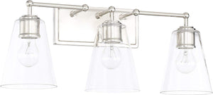 Capital Lighting 121731PN-431 Murphy 3 Light Vanity Polished Nickel