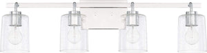 Capital Lighting 128541CH-449 Greyson 4 Light Vanity Chrome