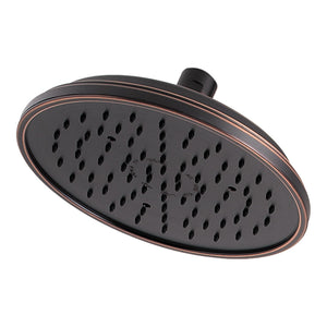 Hanover Single Function Raincan Showerhead in Tuscan Bronze