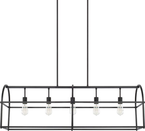 Capital Lighting 825751MB Aubrey 5 Light Island Matte Black