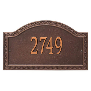 Whitehall 2916AC - Personalized Penhurst Plaque - Grande - Wall - 1 Line
