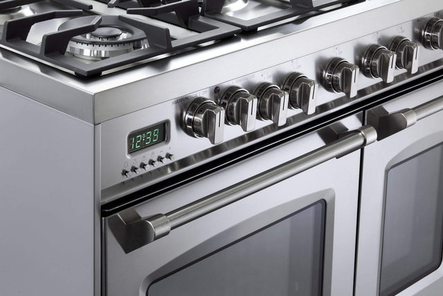 Verona VPFSGE365DSS Prestige 36" Dual Fuel Double Oven Range - Stainless Steel