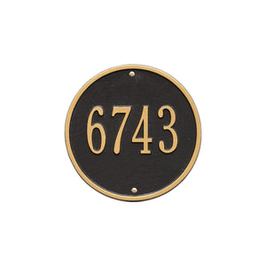 Whitehall 1033BG - Round - 9" Diameter Wall - One Line