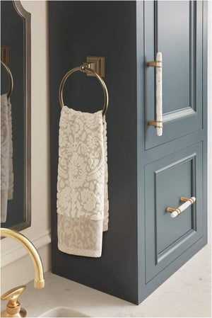 Amerock Corp BH26511BBZ Markham Towel-Ring, Golden Champagne