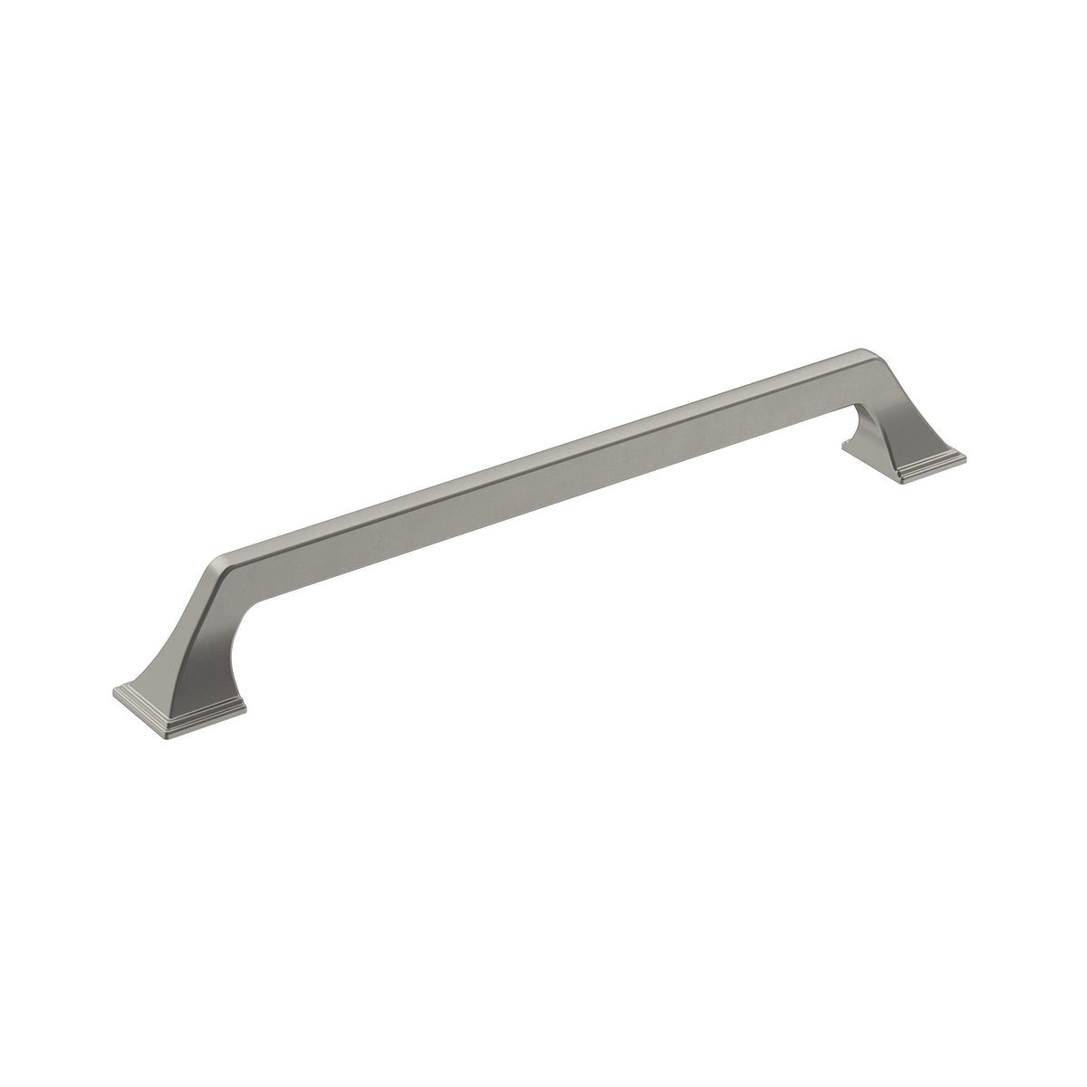 Amerock Cabinet Pull Satin Nickel 8-13/16 inch (224 mm) Center-to-Center Exceed 1 Pack Drawer Pull Cabinet Handle Cabinet Hardware