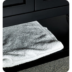 Fresca FVN2336BL Fresca Manchester 36" Black Traditional Bathroom Vanity w/ Mirror