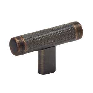 Amerock Kitchen Cabinet Knob Oil Rubbed Bronze 2-5/8 in (67 mm) Bronx 1 Pack Furniture Hardware Bathroom Drawer Knob| Dresser Drawer Handle Cabinet Pull