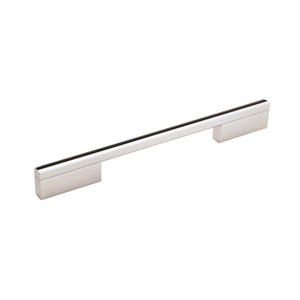 Amerock Cabinet Pull Polished Chrome 8 inch (203 mm) Center to Center Separa 1 Pack Drawer Pull Drawer Handle Cabinet Hardware