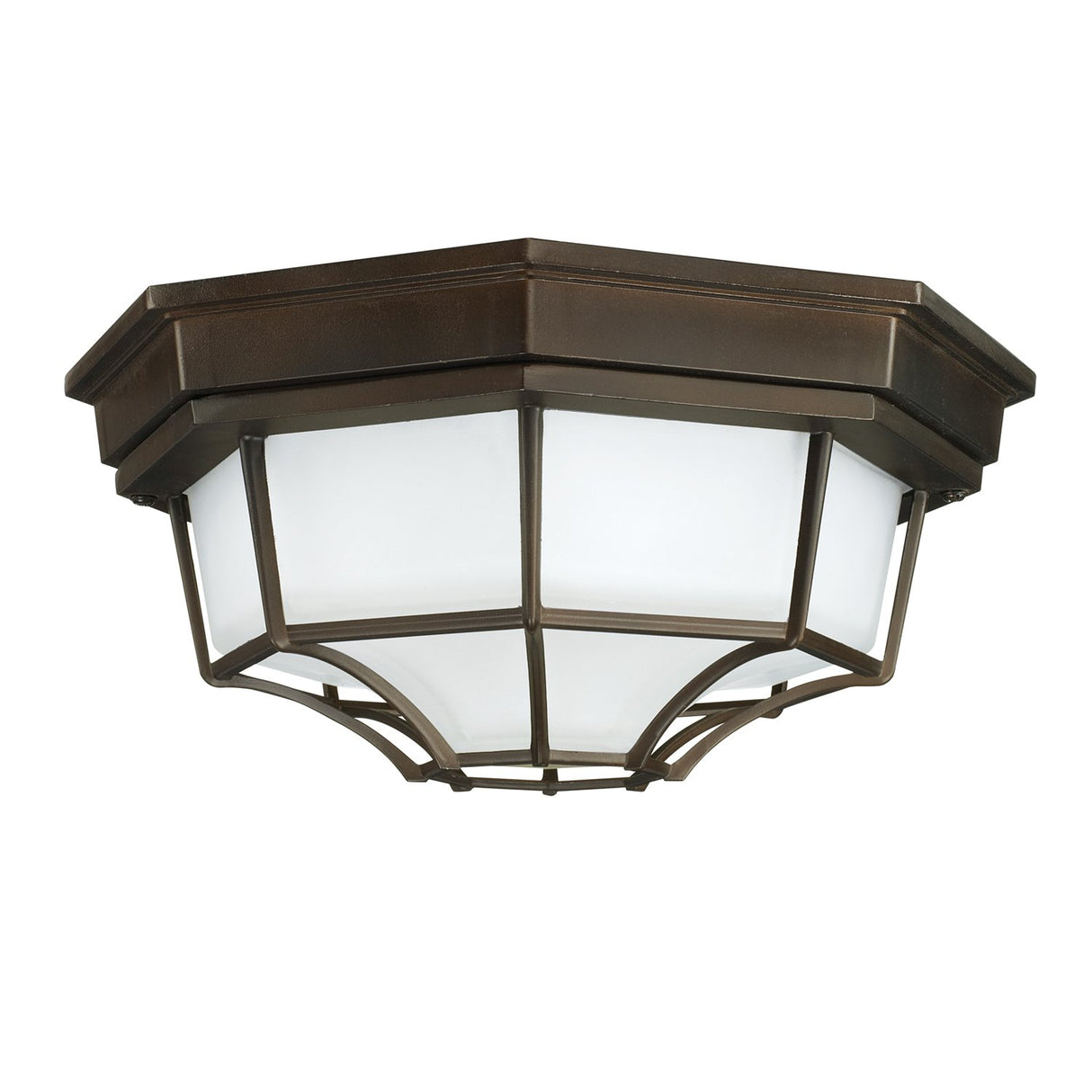 Capital Lighting 9800OB Outdoor 2 Light Outdoor Flush Mount Old Bronze