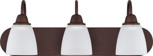 Capital Lighting 115131BZ-337 Trenton 3 Light Vanity Bronze