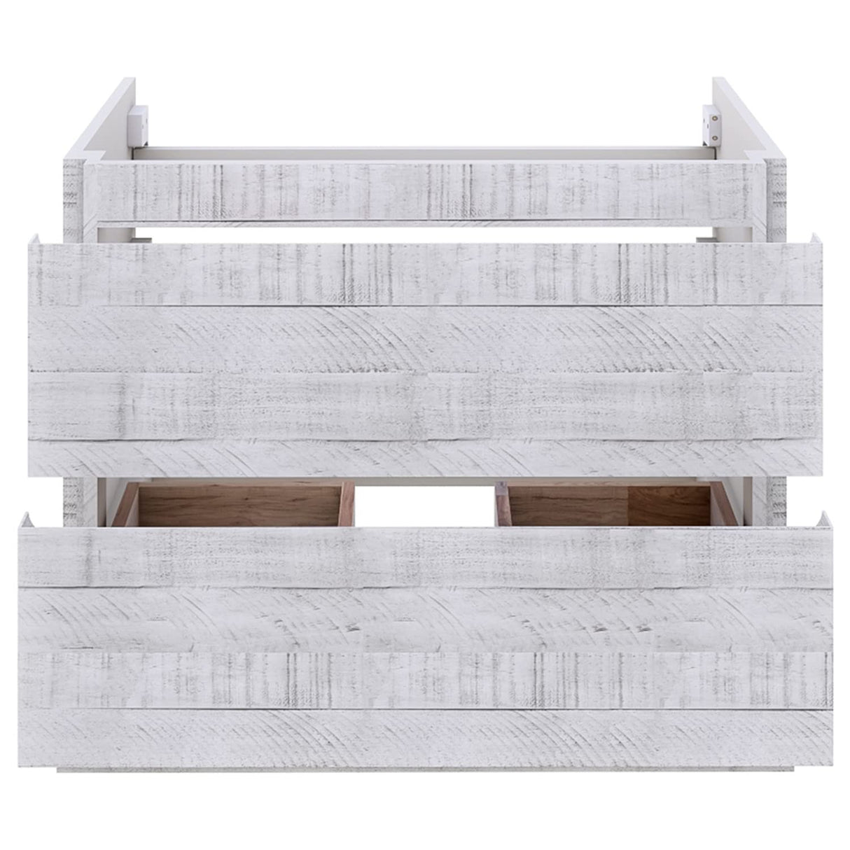 Fresca FCB3130RWH Fresca Formosa 29" Wall Hung Modern Bathroom Cabinet in Rustic White