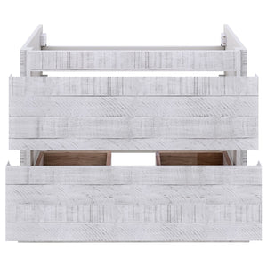 Fresca FCB3130RWH Fresca Formosa 29" Wall Hung Modern Bathroom Cabinet in Rustic White