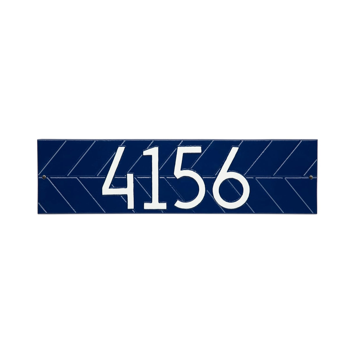 Whitehall 3902DW - Modern Herringbone Horizontal Plaque, Standard Wall 1-line