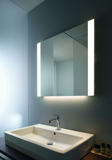 Duravit LM786600000 LM7866 27-1/2" x 31-1/2" Bathroom Mirror with Integrated LED Lighting