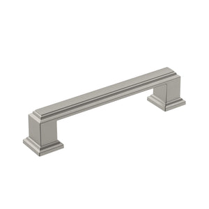 Amerock Cabinet Pull Satin Nickel 3-3/4 inch (96 mm) Center-to-Center Appoint 1 Pack Drawer Pull Cabinet Handle Cabinet Hardware