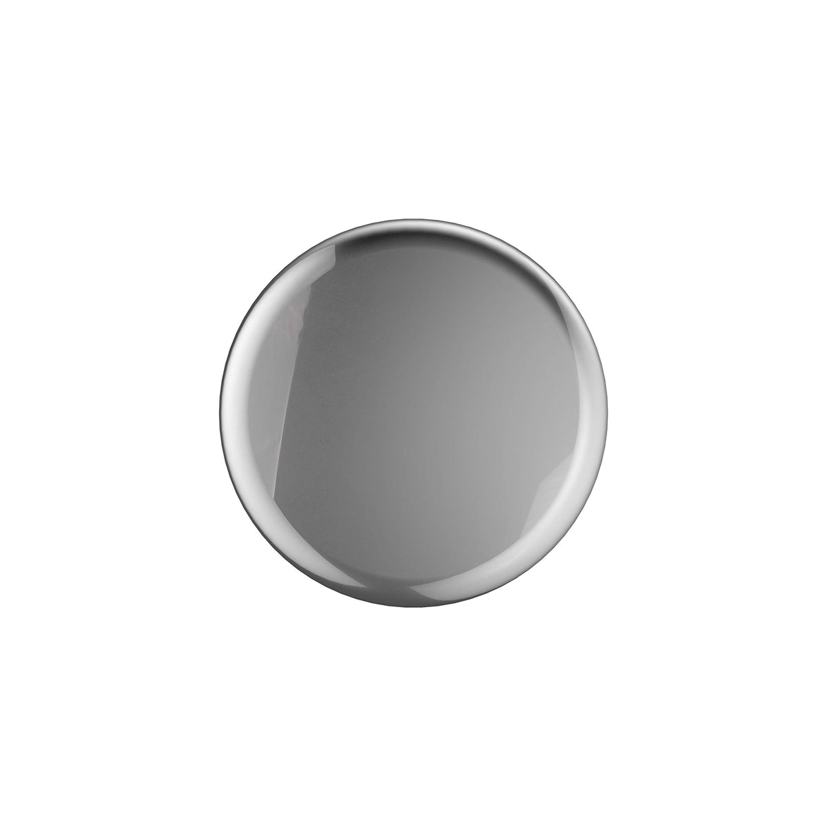 Amerock Cabinet Knob Polished Chrome 1-1/4 inch (32 mm) Diameter Factor 1 Pack Drawer Knob Cabinet Hardware