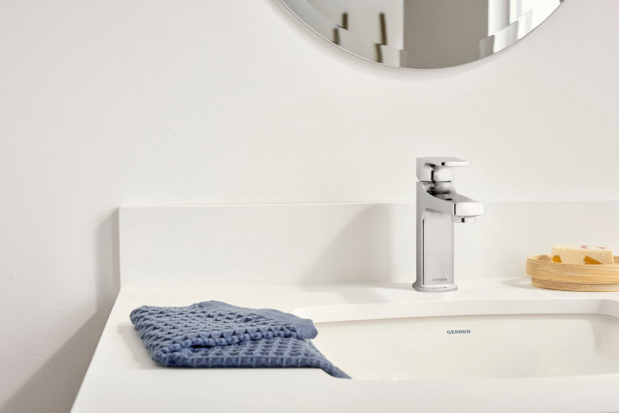 Gerber D225070 Tribune Single Handle Bathroom Faucet - Chrome