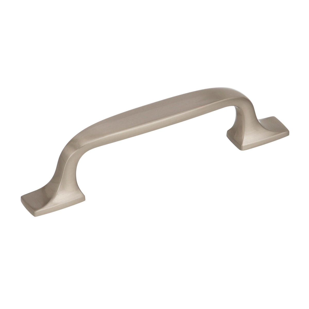 Amerock Cabinet Pull Satin Nickel 3 inch (76 mm) Center to Center Highland Ridge 1 Pack Drawer Pull Drawer Handle Cabinet Hardware