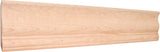 Hardware Resources SC14POP 3/4" D x 4-1/2" H Poplar Standard Crown Moulding