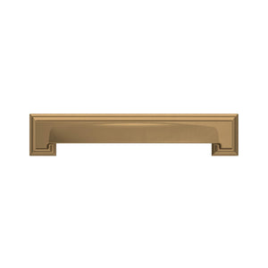 Amerock Cabinet Cup Pull Champagne Bronze 5-1/16 inch & 6-5/16 inch (128 mm & 160 mm) Center-to-Center Appoint 1 Pack Drawer Pull Cabinet Handle Cabinet Hardware