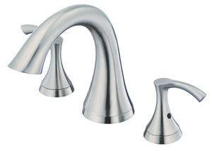 Gerber D300922BNT Brushed Nickel Antioch Three Piece Roman Tub Trim Kit