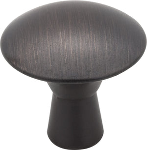 Elements 988BNBDL 1-1/16" Diameter Brushed Pewter Zachary Cabinet Mushroom Knob