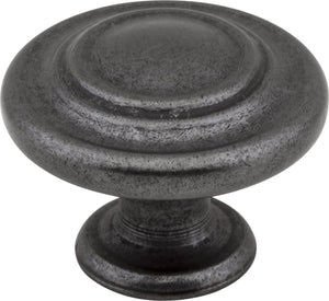 Elements 107PC 1-5/16" Diameter Polished Chrome Round Arcadia Cabinet Knob