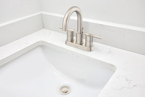 Gerber D307158BN Parma Two Handle Centerset Bathroom Faucet With Metal Pop-up DRA...