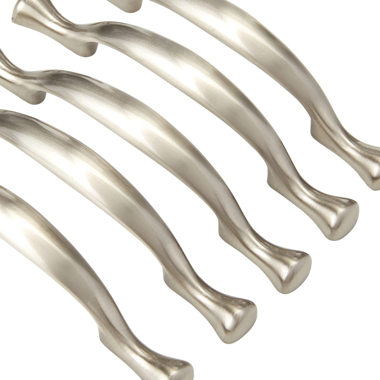 Amerock Cabinet Pull Satin Nickel 3 inch (76 mm) Center to Center Everyday Heritage 10 Pack Drawer Pull Drawer Handle Cabinet Hardware