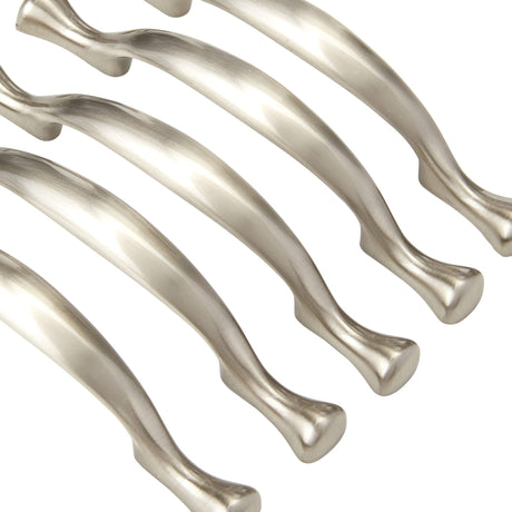 Amerock Cabinet Pull Satin Nickel 3 inch (76 mm) Center to Center Everyday Heritage 10 Pack Drawer Pull Drawer Handle Cabinet Hardware