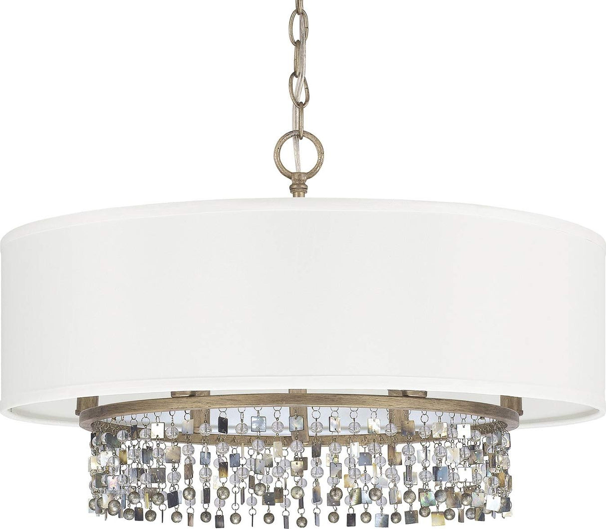 Capital Lighting 4216BG-544-CP Harper 6 Light Pendant Brushed Gold
