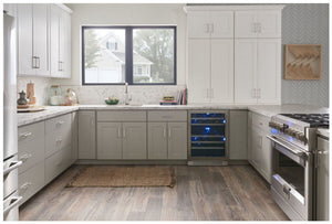 Jeffrey Alexander 264-3DBAC 3" Center-to-Center Brushed Oil Rubbed Bronze Alvar Cabinet Pull