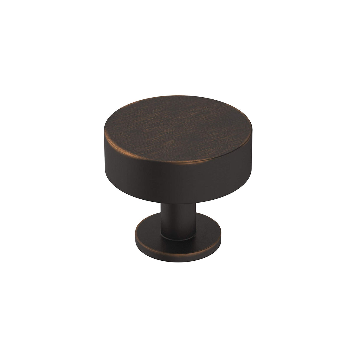 Amerock Cabinet Knob Oil Rubbed Bronze 1-1/4 inch (32 mm) Diameter Radius 1 Pack Drawer Knob Cabinet Hardware