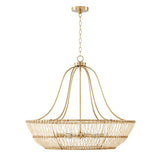 Capital Lighting 444161MA Wren 6 Light Chandelier Matte Brass