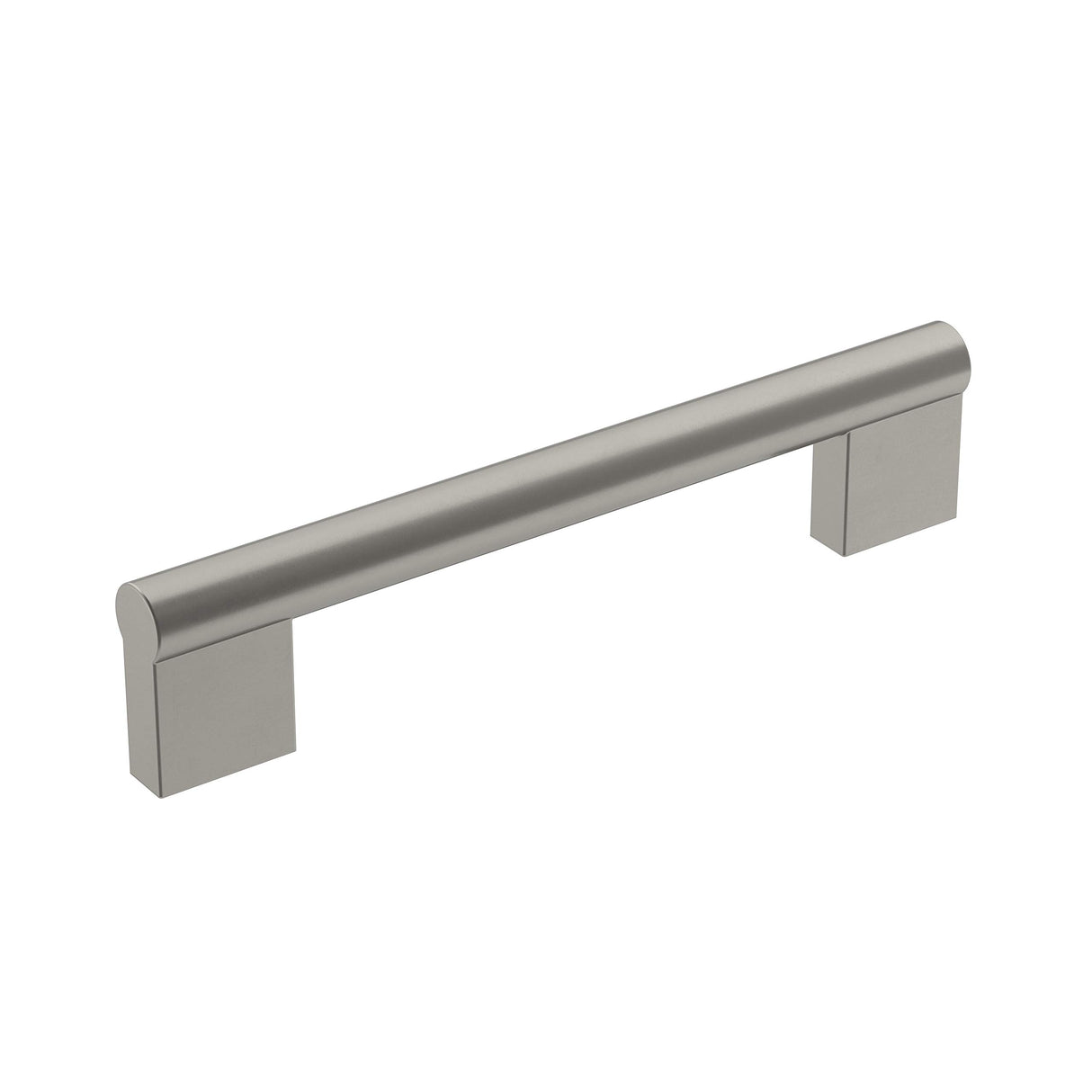 Amerock Cabinet Pull Satin Nickel 5-1/16 inch (128 mm) Center-to-Center Versa 1 Pack Drawer Pull Cabinet Handle Cabinet Hardware