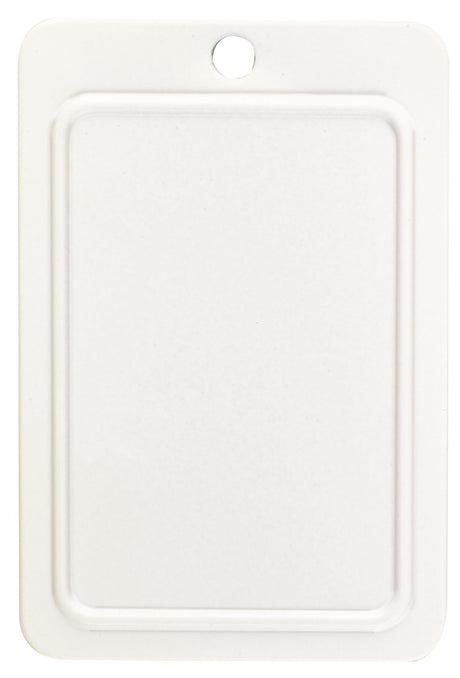 Amerock Magnetic Cabinet Catch White 1-15/16 inch (49 mm) Length 1 Pack Door Catch Cabinet Door Latch Magnetic Door Latch