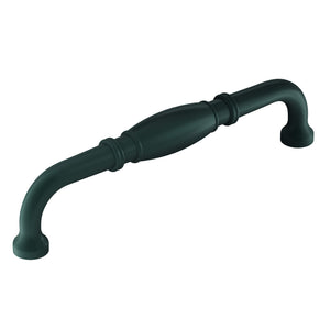 Amerock Cabinet Pull Matte Black 6-5/16 inch (160 mm) Center-to-Center Granby 1 Pack Drawer Pull Drawer Handle Cabinet Hardware