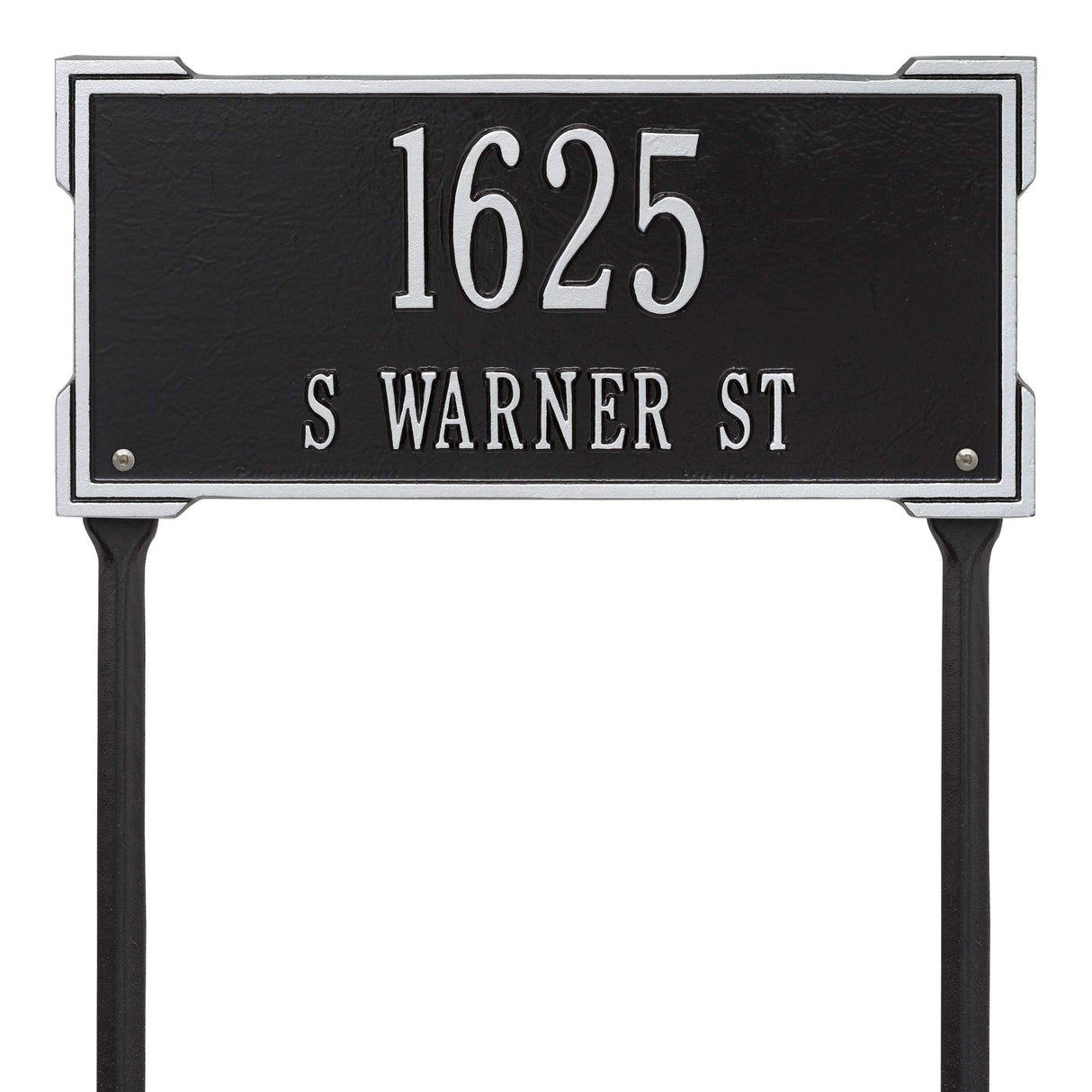 Whitehall 1124BS - Personalized Roanoke Plaque - Standard -Lawn - 2 Line