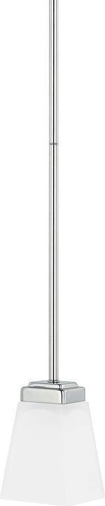 Capital Lighting 314411PN-334 Baxley 1 Light Pendant Polished Nickel
