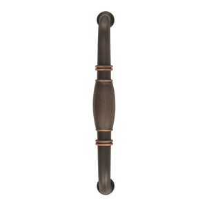 Amerock Cabinet Pull Oil Rubbed Bronze 5-1/16 inch (128 mm) Center to Center Granby 1 Pack Drawer Pull Drawer Handle Cabinet Hardware