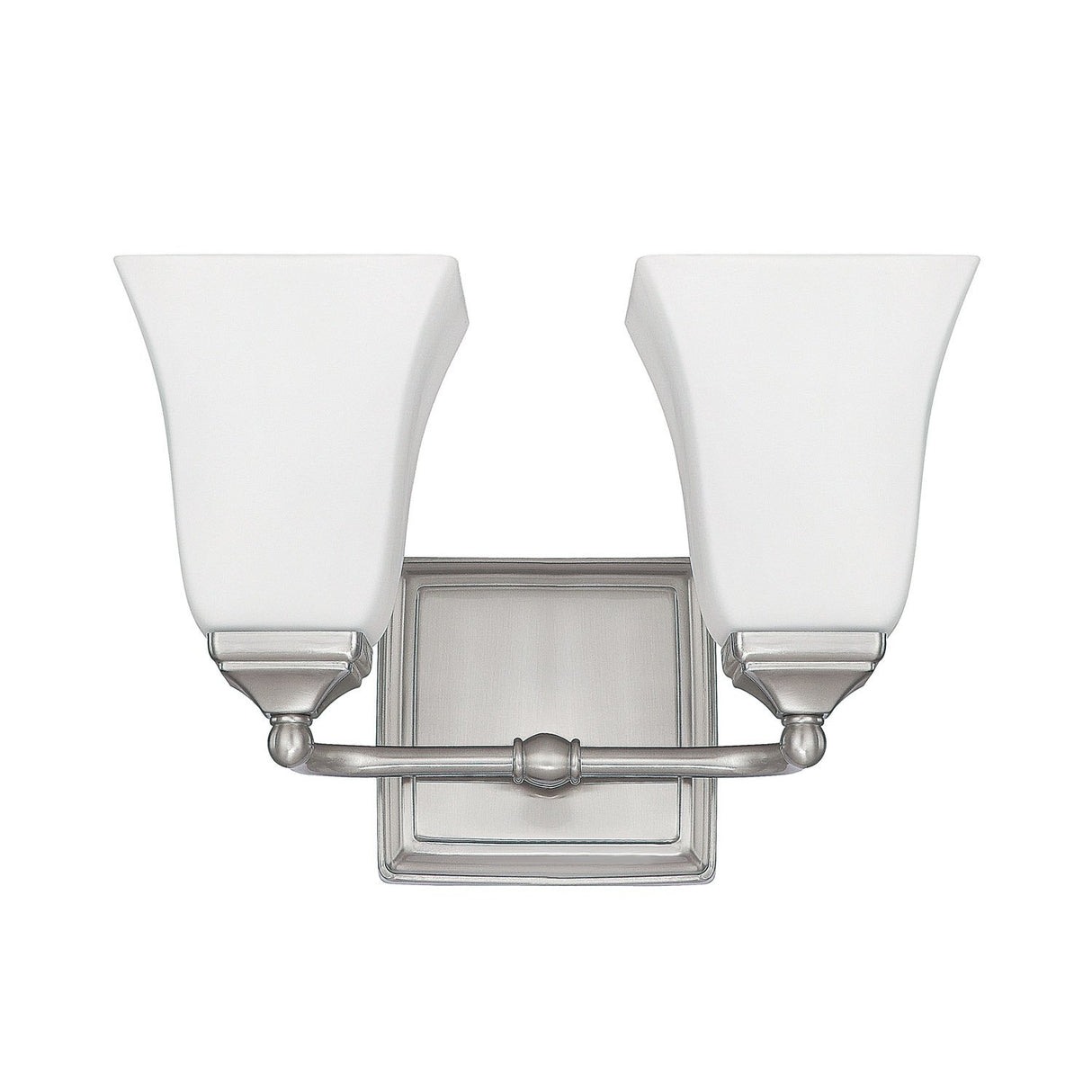 Capital Lighting 8452BN-119 Cade 2 Light Vanity Brushed Nickel