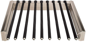 Hardware Resources PPR-1814-SN Satin Nickel 18" Wide Pant Rack