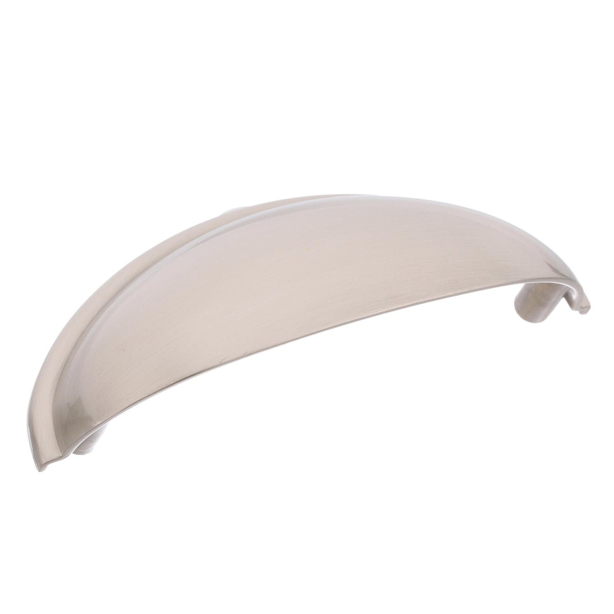 Amerock Cabinet Cup Pull Satin Nickel 3 inch (76 mm) Center-to-Center Ravino 1 Pack Drawer Pull Drawer Handle Cabinet Hardware