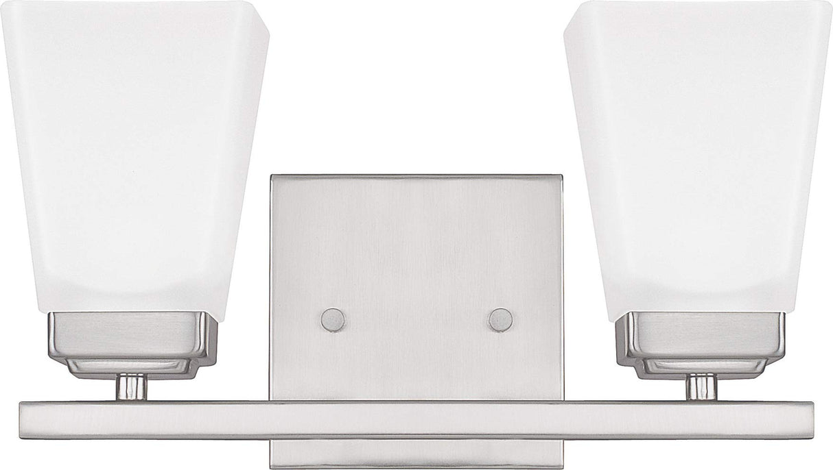 Capital Lighting 114421BN-334 Baxley 2 Light Vanity Brushed Nickel