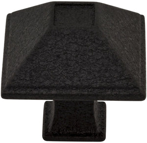 Jeffrey Alexander 602S-DMAC 1-1/4" Overall Length Distressed Oil Rubbed Bronze Square Tahoe Cabinet Knob