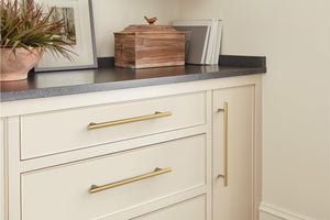Amerock BP40521CZ Champagne Bronze Cabinet Pull 8-13/16 inch (224mm) Center-to-Center Cabinet Hardware Bar Pulls Furniture Hardware Drawer Pull