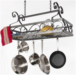 Enclume DR17a HS Decor Basket Rack Large w/ 12 Hooks HS