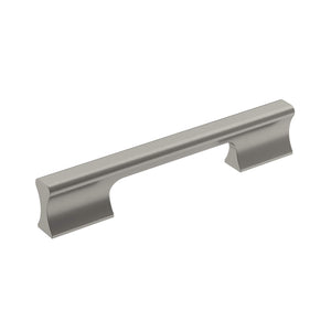 Amerock Cabinet Pull Satin Nickel 5-1/16 inch (128 mm) Center-to-Center Status 1 Pack Drawer Pull Cabinet Handle Cabinet Hardware