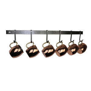 Enclume MR1 HS 30" Moscow Mule Mug Wall Rack w/ 6 Hooks HS