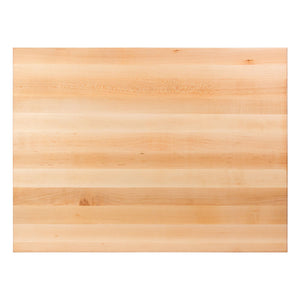 John Boos R02 Large Maple Wood Cutting Board for Kitchen Prep, Rectangular Charcuterie, 24" x 18" 1.5" 1.5 Inch Thick, Edge Grain, Reversible Block 24X18X1.5 MPL-EDGE GR-REV-